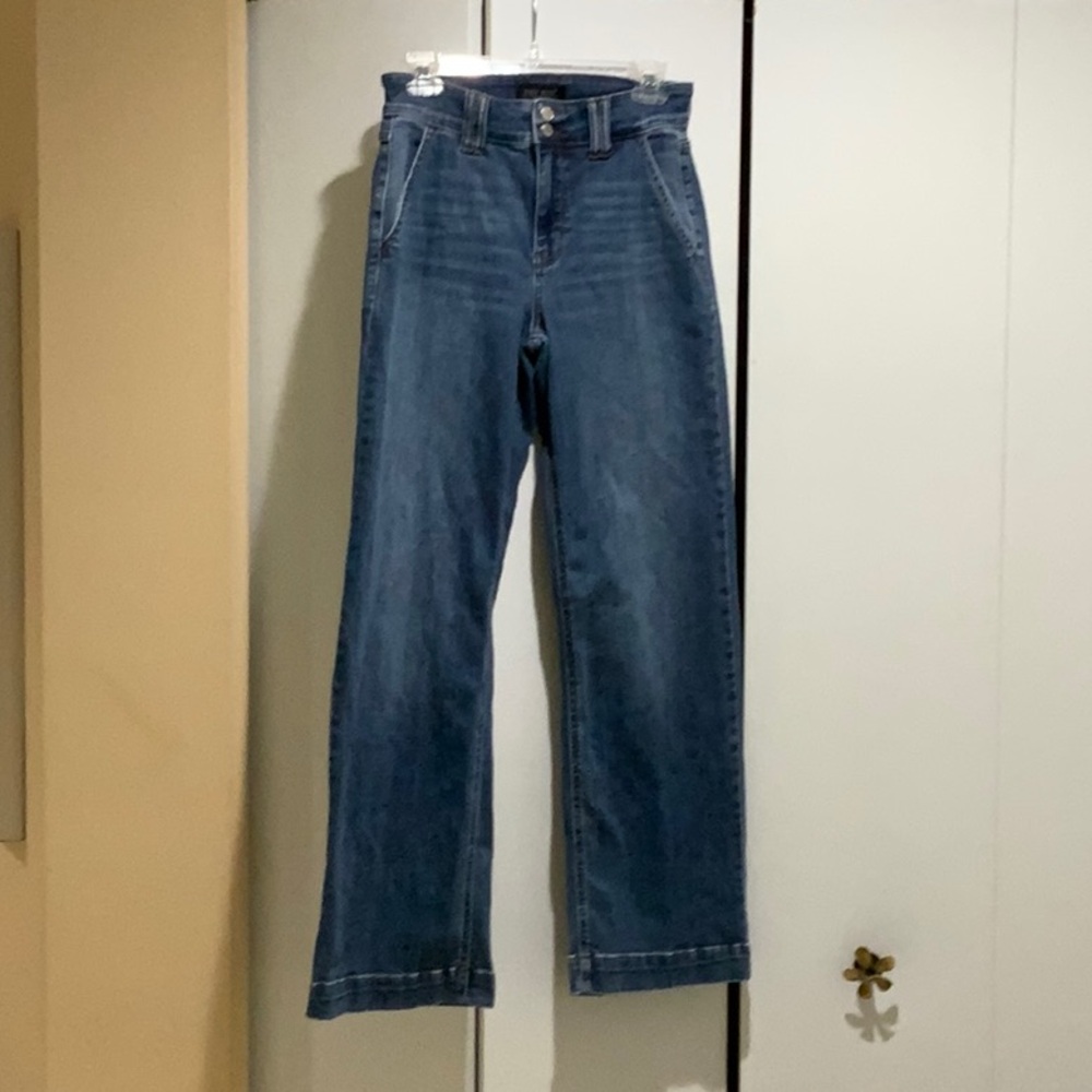 Judy Blue Flare Wide Leg Blue Jeans